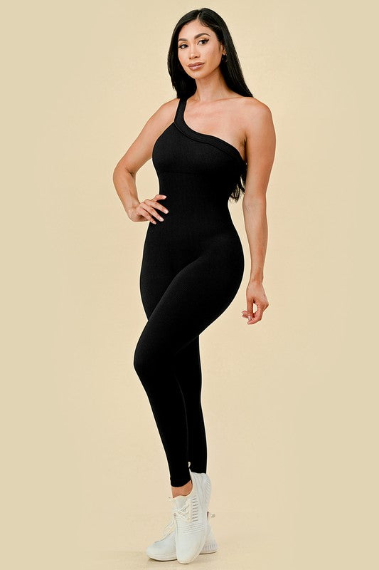 One sleeve jumpsuit