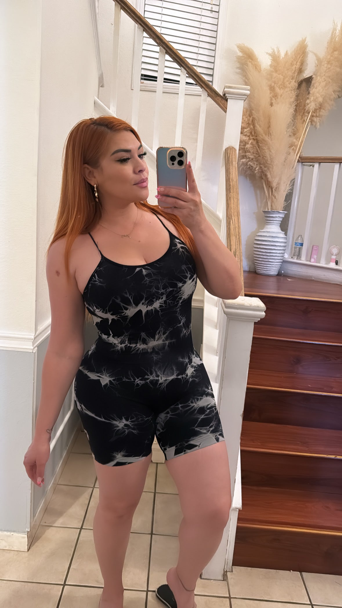 Tie dye romper