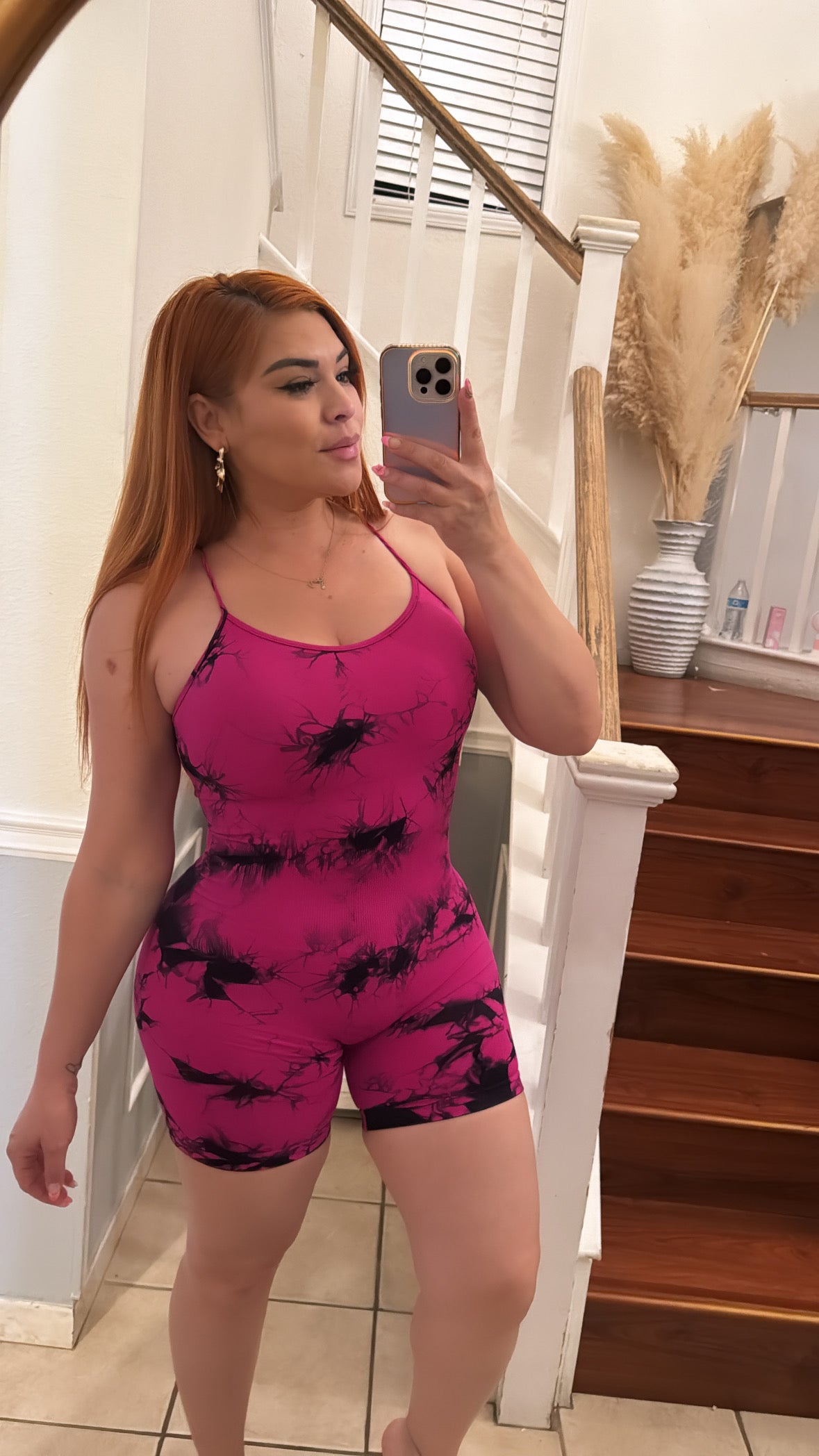 Tie dye romper