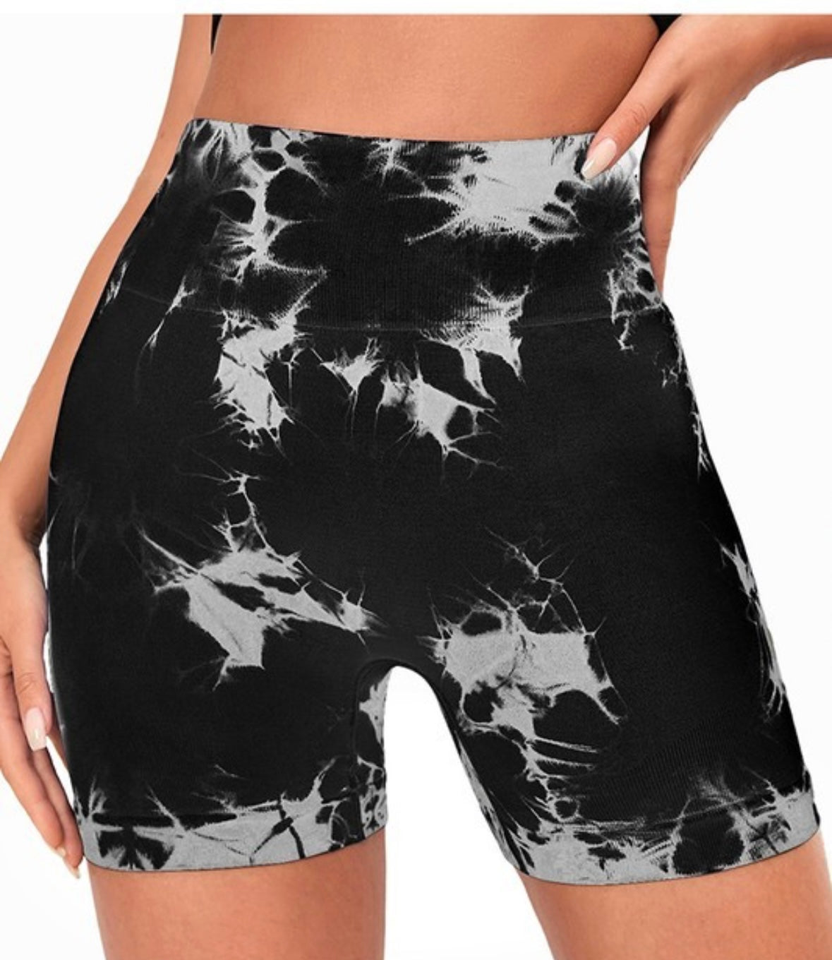 Tie dye Scrunch Shorts