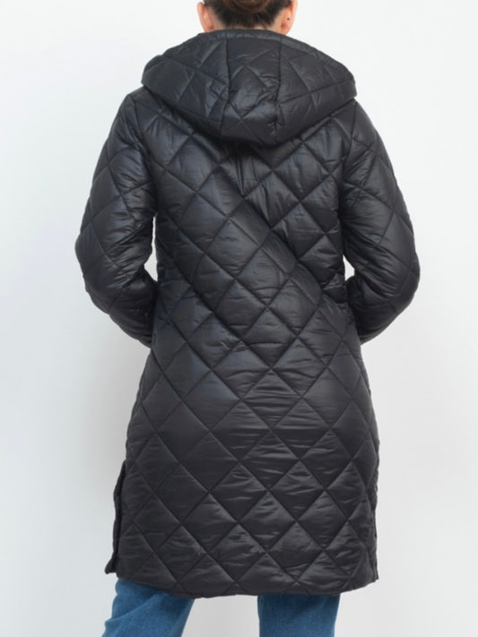 Puffer long jacket