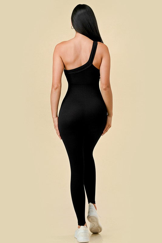 One sleeve jumpsuit