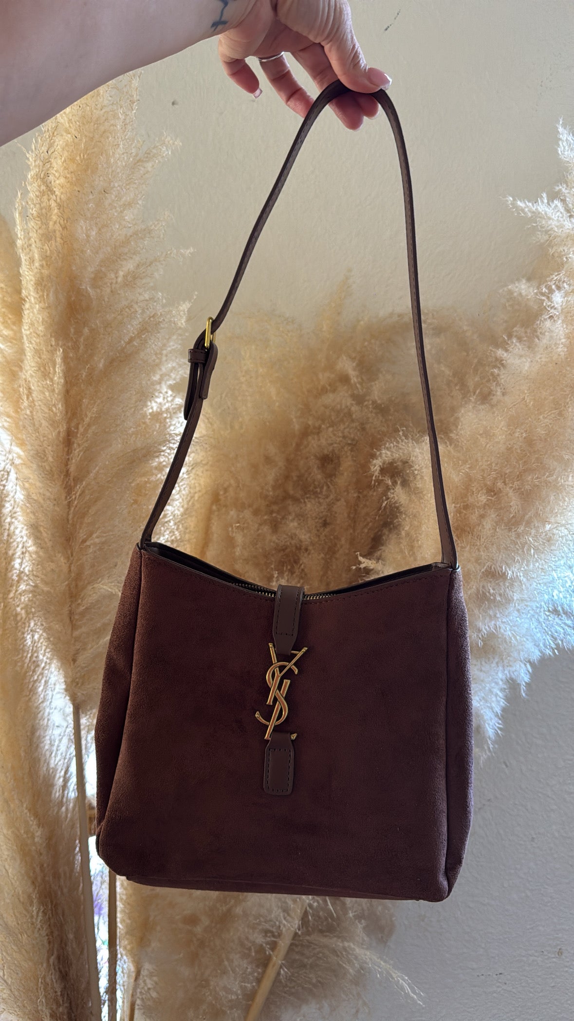 Suade Brown Tote