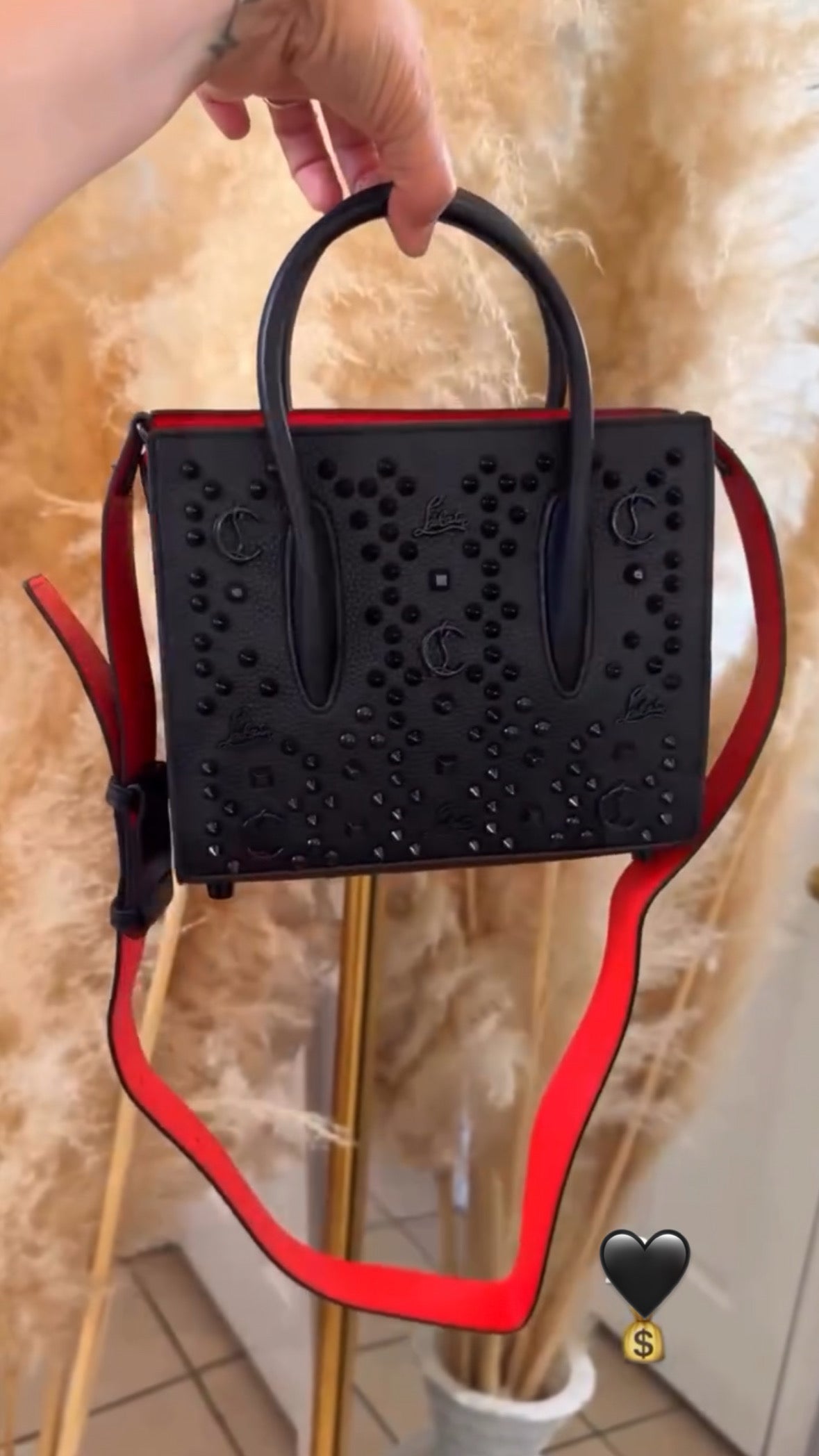 Studded tote