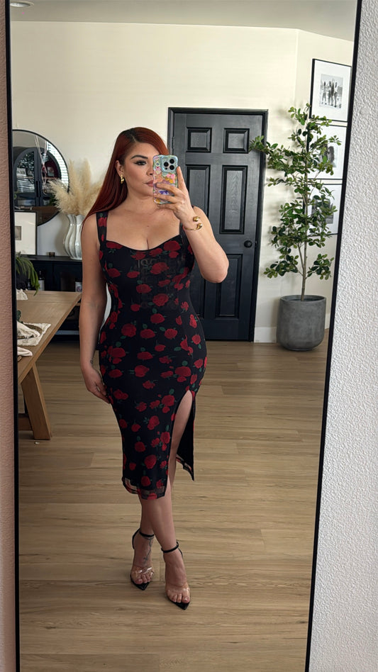 Sweetheart Rose dress