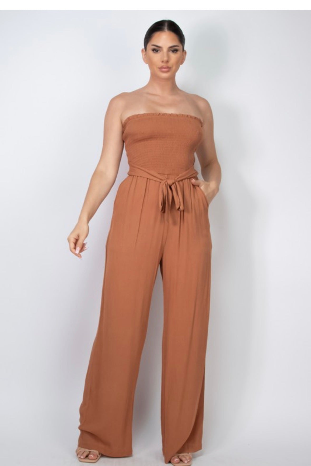 Wiide leg romper