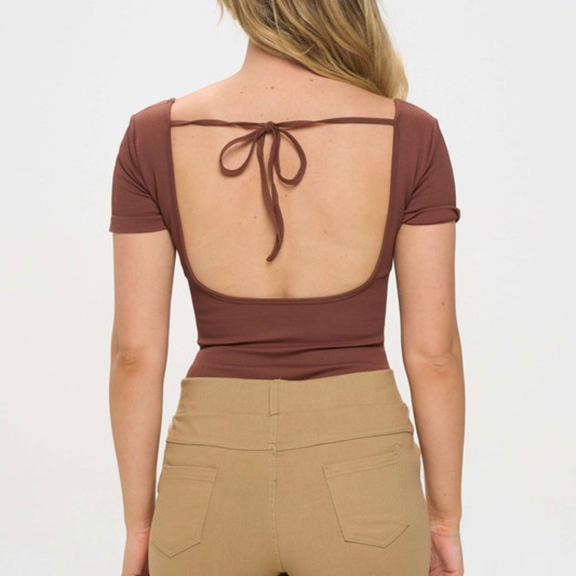 Ribbed Shapewear bodysuit
