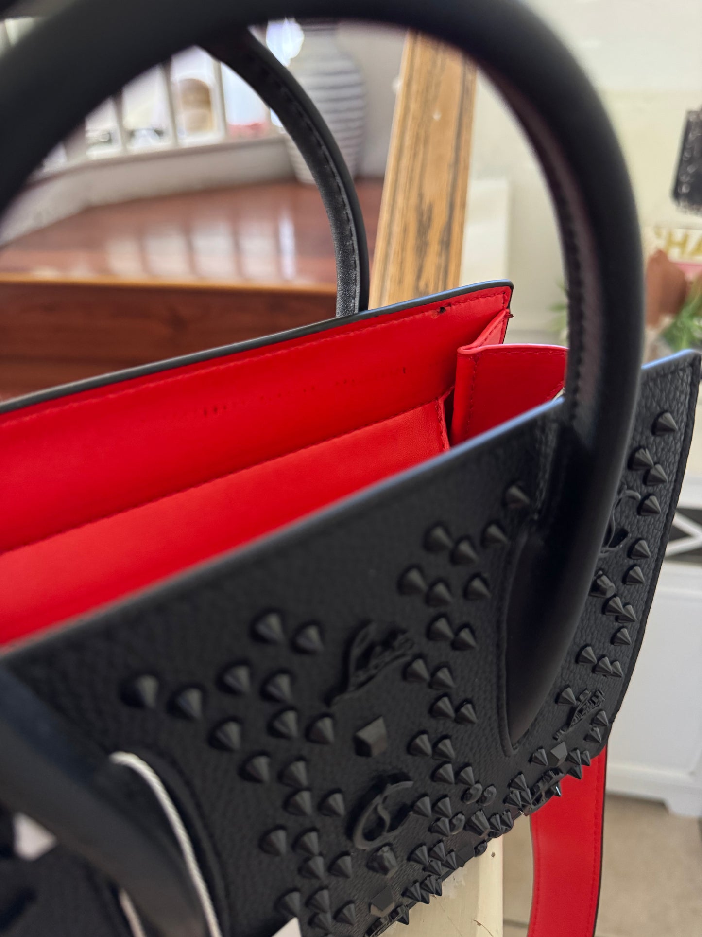 Studded tote