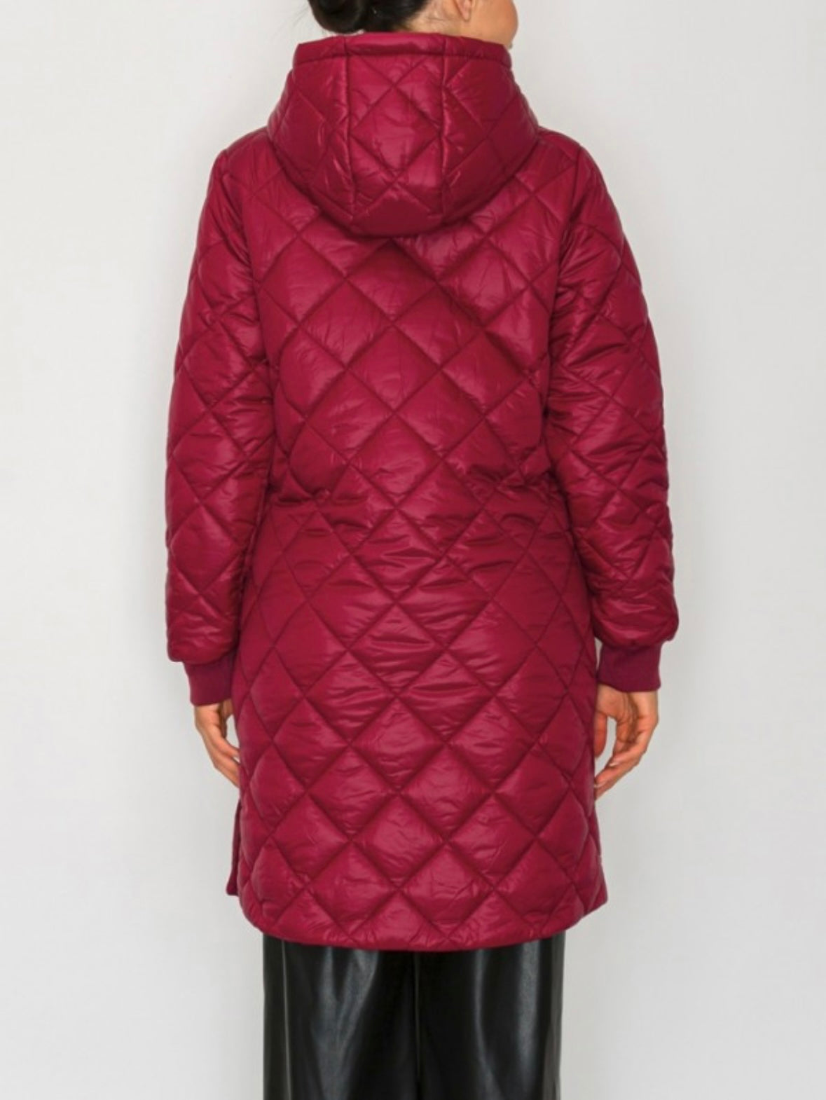 Puffer long jacket